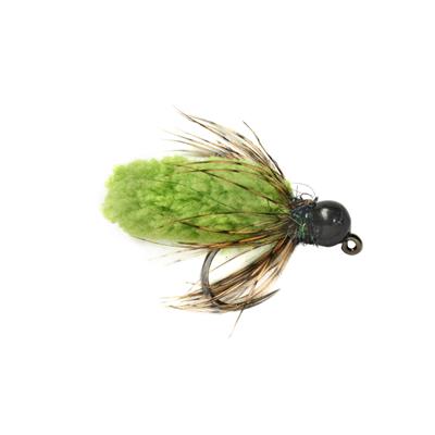 Mop Fly Chartreuse Barbless