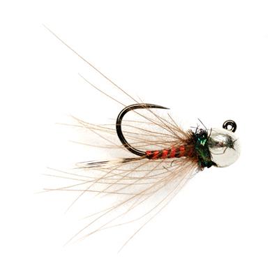 Roza's Red Devil Jig Barbless