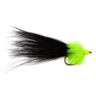Black & Green Taddy Barbless