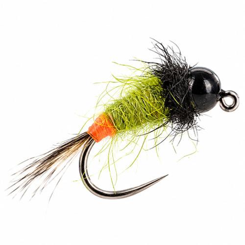 Jig Olive Red But Barbless