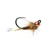 Roza's Pink PT Barbless S16c Fishing Fly, Nymphs