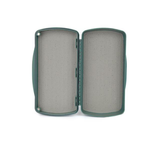 Tacky Pescador Fly Box - Large - Dynamic Foam - Smoke Grey