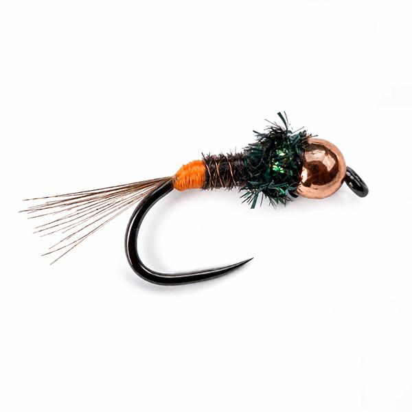 Pheasant Tail Copper Orange Butt