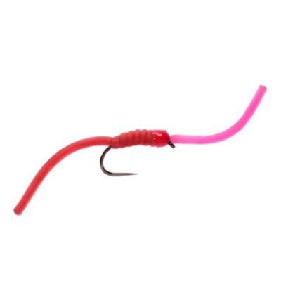 Two Tone Wiggly Worm Barbless