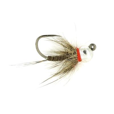 Jig Silver Brown Barbless