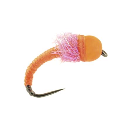 Rib Flo Orange Barbless