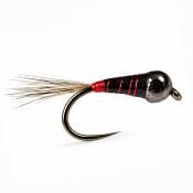 Black Red Rib Barbless