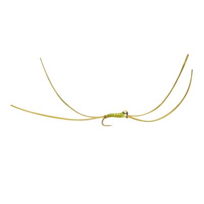 Bung Worms Olive 2.5mm Yellow Spot