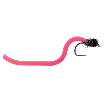 Squimmy Worm Pink Black