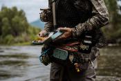 Tacky Pescador Fly Box - Large - Dynamic Foam - Smoke Grey