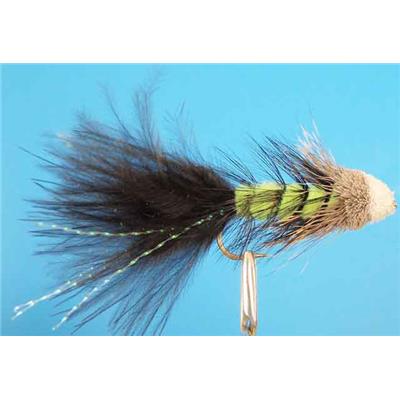 Montana Marabou Muddler Noir/Vert