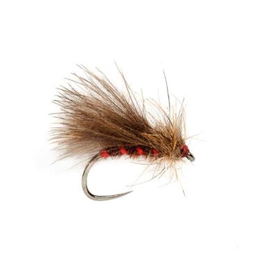 Roza's Red Rib Caddis Barbless