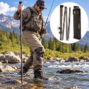 Bâton de wading pliable en carbone