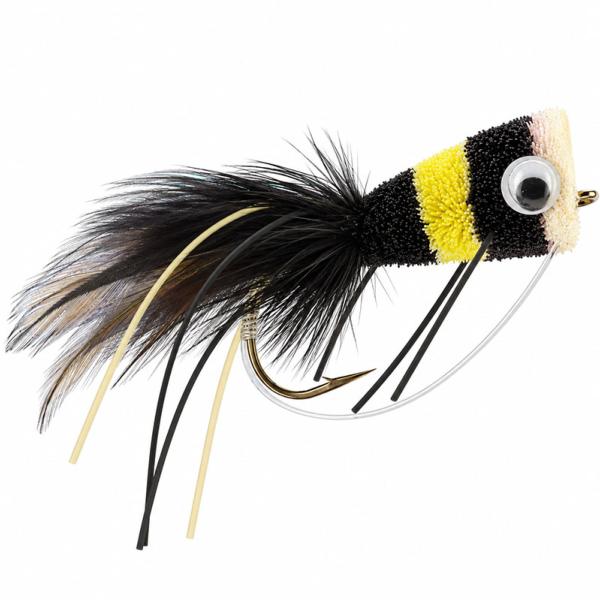 Popper Bass Bugs Jaune/Noir