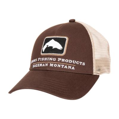 Trout Icon Trucker Mahogany