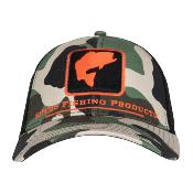 Bass Icon Trucker Woodland Camo