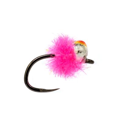 Tungsten Mini Egg Fluorescent Hot Pink Barbless