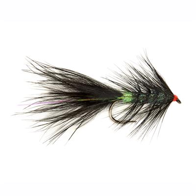 Roza's Black & Green Streamer Barbless