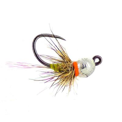 Jig Biot Olive/Yellow Barbless