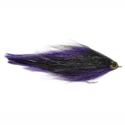 Two Tone Brushy Black & Purple