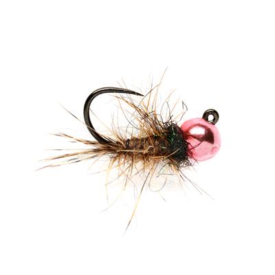 Roza's Pink Hare's Ear Jig Barbless