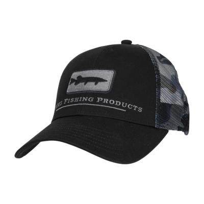 Musky Icon Trucker Woodland Camo Storm