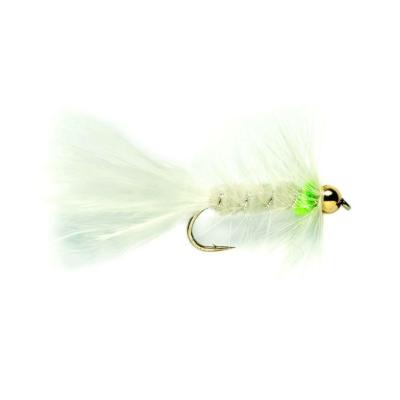 Woolly Bugger White & Green