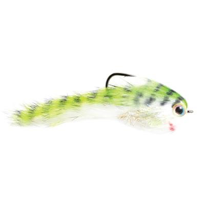 Belly Scratcher Minnow Chartreuse & Black