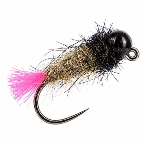 Jig Pink Black Lièvre Barbless