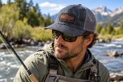 Maori Trout Lightweight Hat - Camo/Charcoal