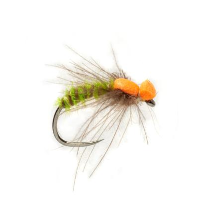 Procter's Spent Caddis Barbless Green (Orange)