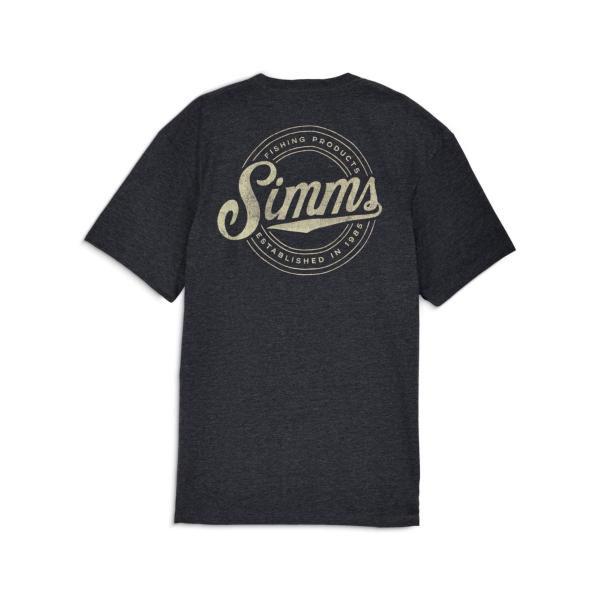 Circle Lockup T-Shirt Charcoal 