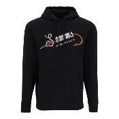 Hook and Loop Hoody Black