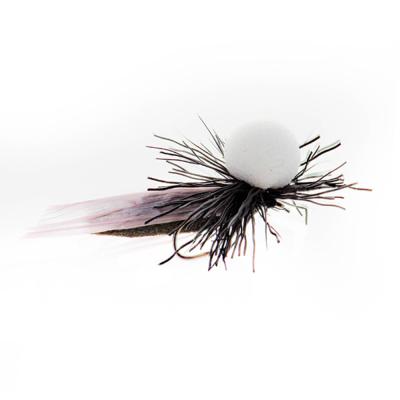 Parachute Hair Foam Black Barbless
