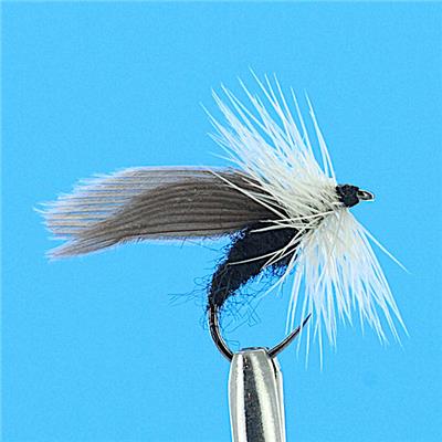 Mouche d'Ornans Noire Hackle