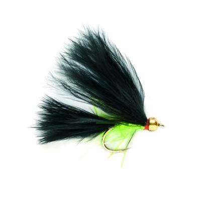 Gold Head Black Cat Barbless