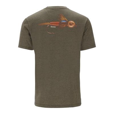 Let It Fly T-Shirt Military Heather