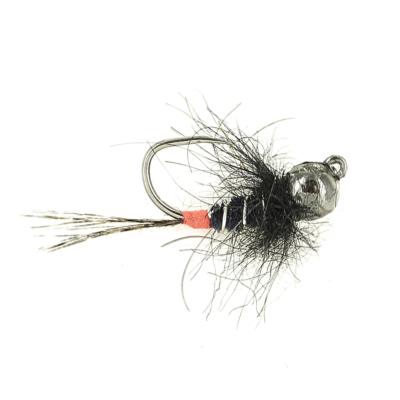 Jig Black Orange Tag Barbless