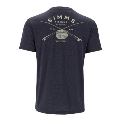Classic Tackle T-Shirt Navy Heather
