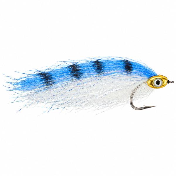 Fish Skull Blue/White