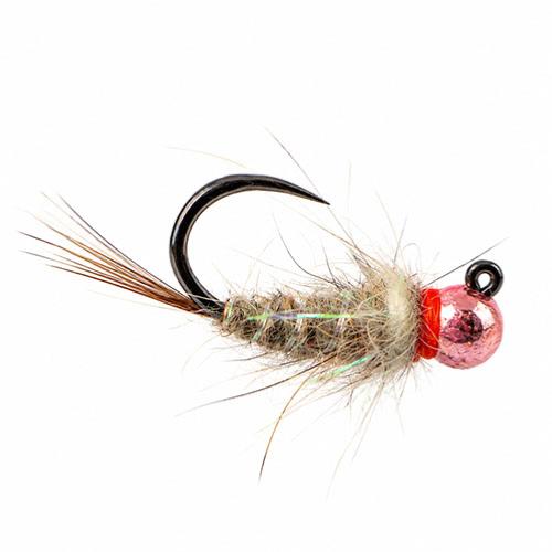 Jig Hare's ear White Pink Barbless