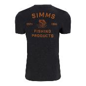 Stacked Bass T-Shirt Charcoal Heather